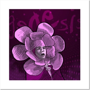 Sing a song // Genesis - Peter Gabriel Posters and Art